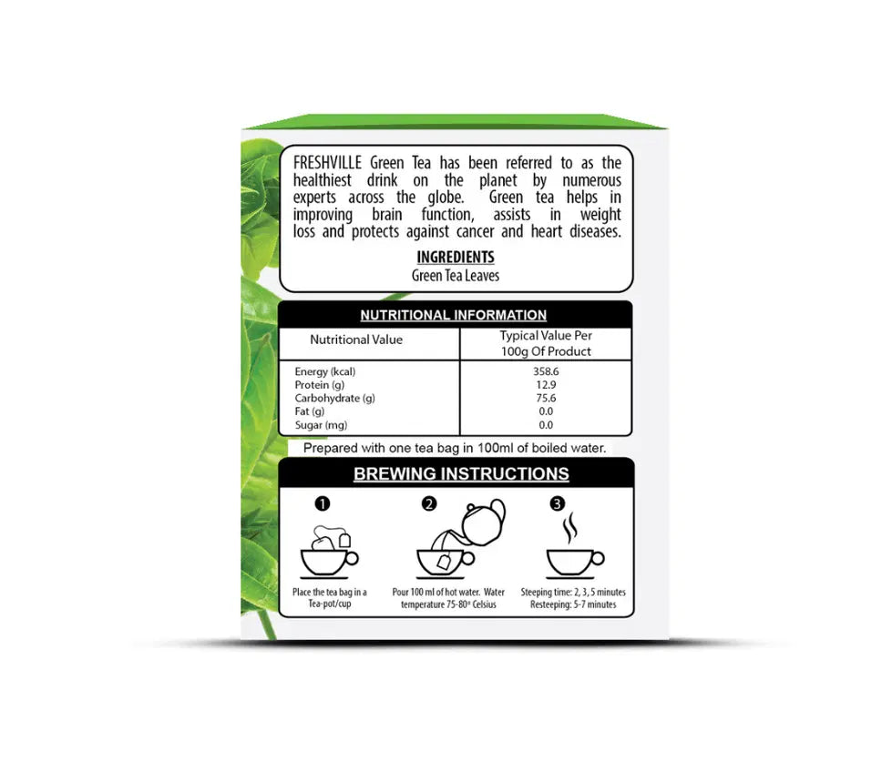 Freshville Green Tea Bag