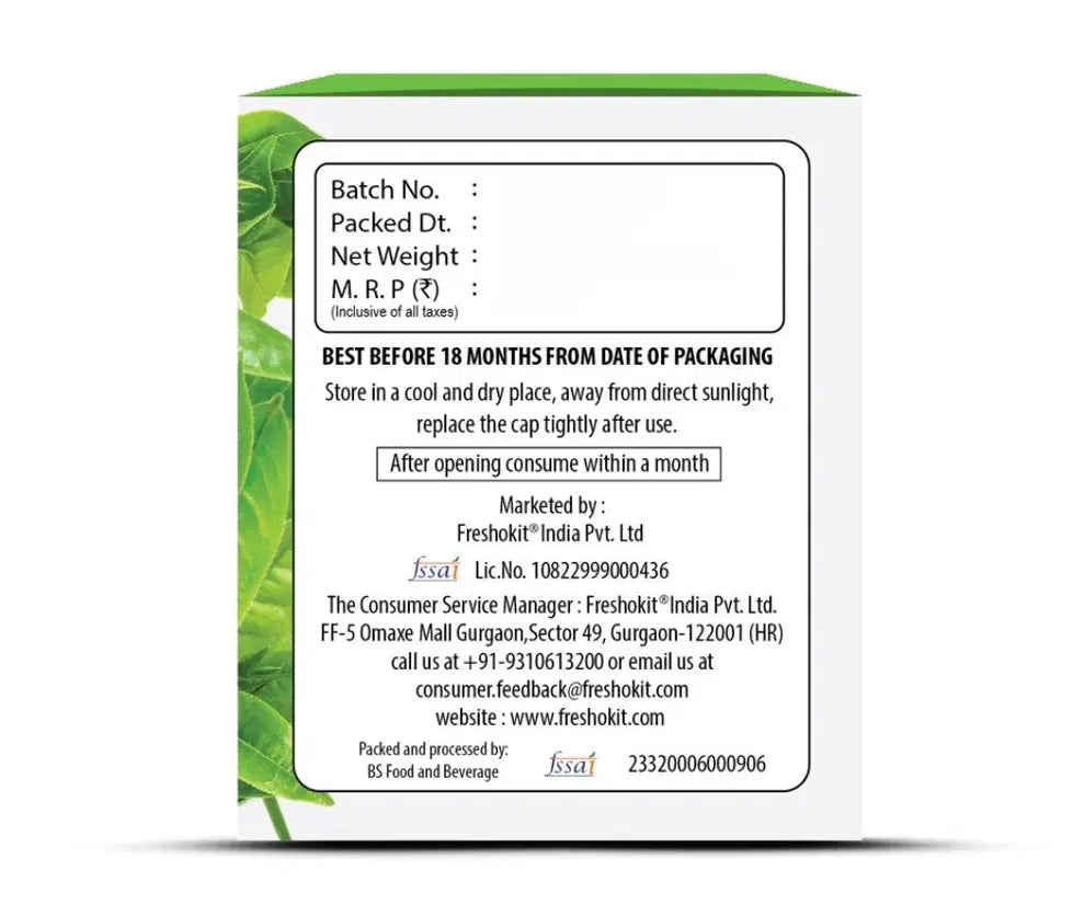 Freshville Green Tea Bag